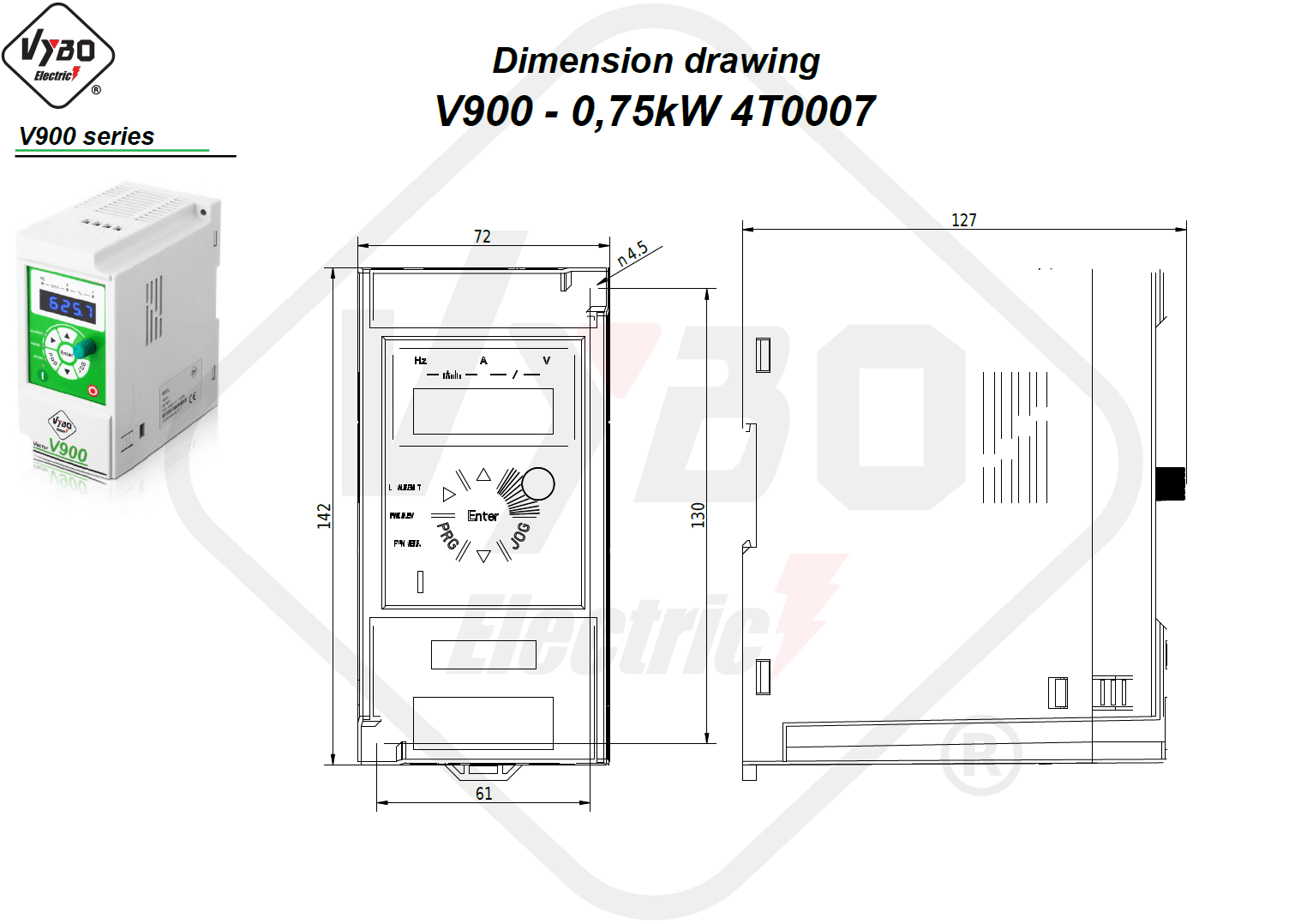 Disegno dimensionale 4T0007