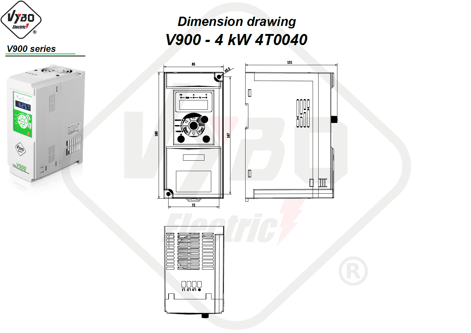 Disegno dimensionale 4T0040