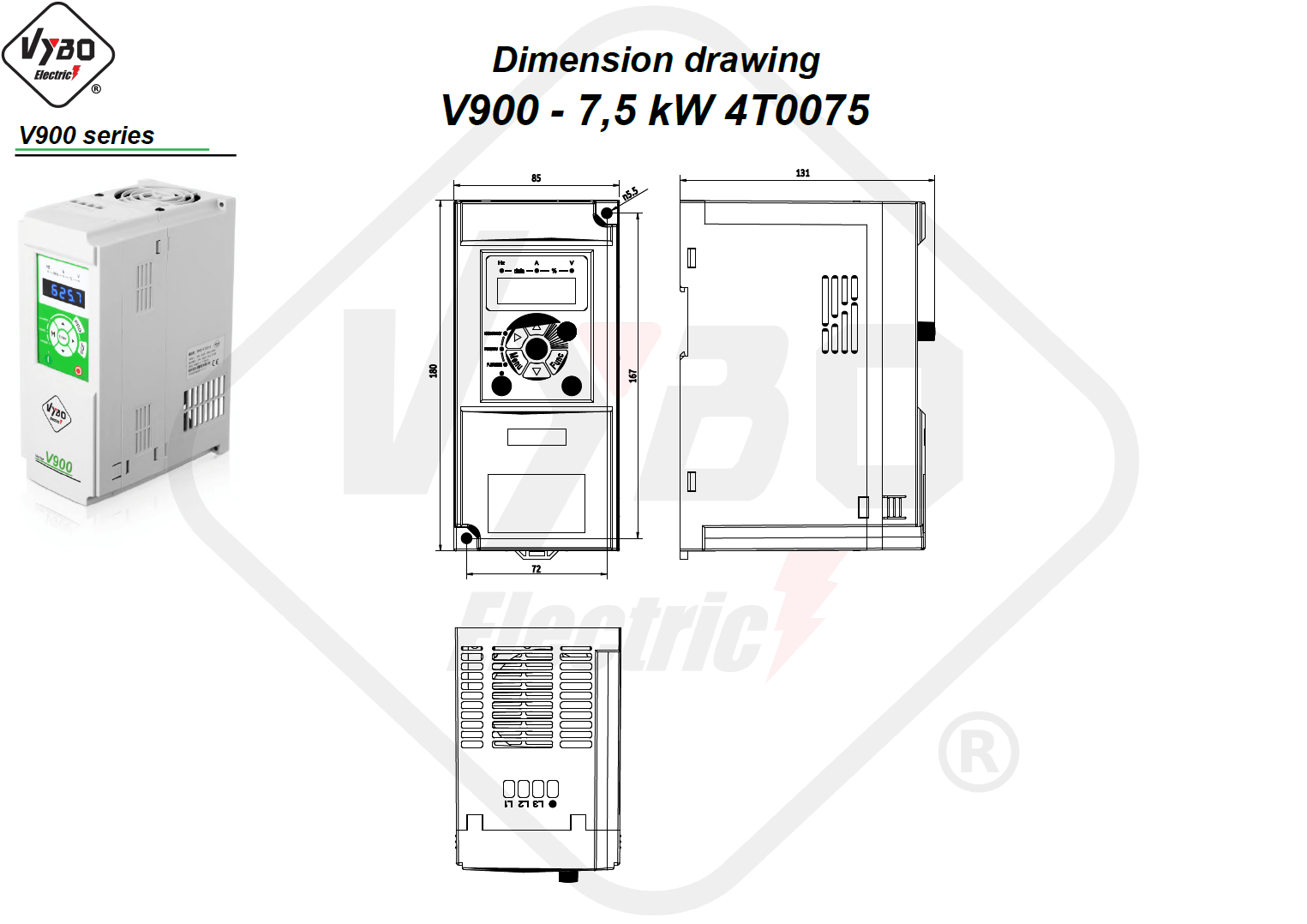 Disegno dimensionale 4T0075