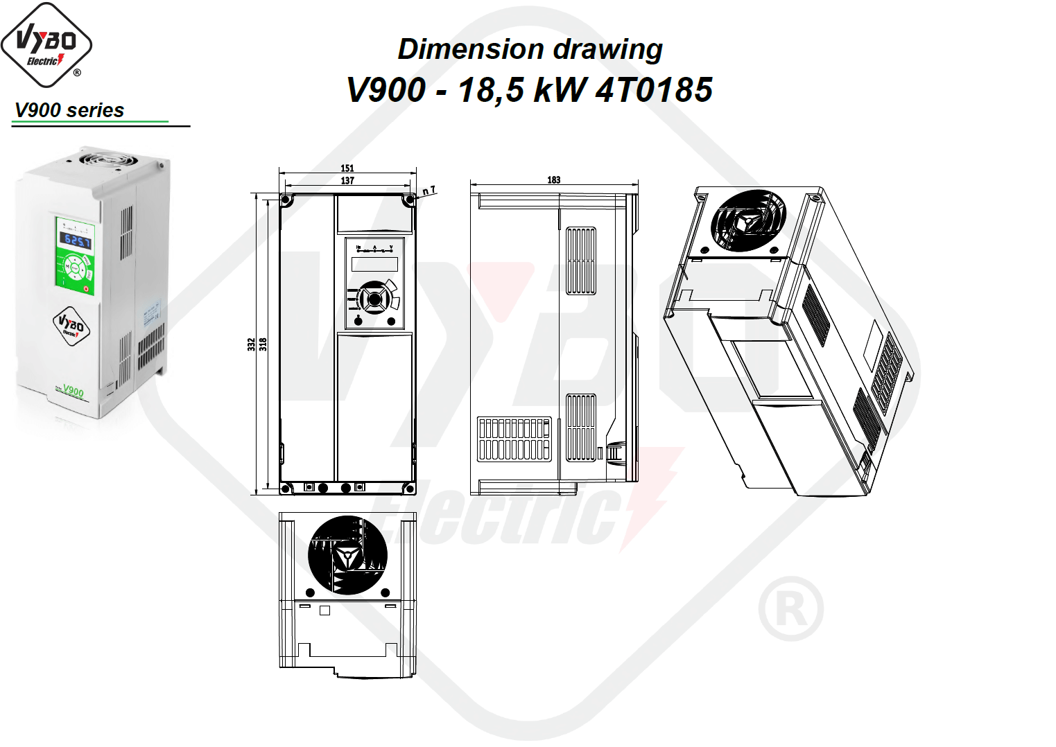 Disegno dimensionale 4T0185