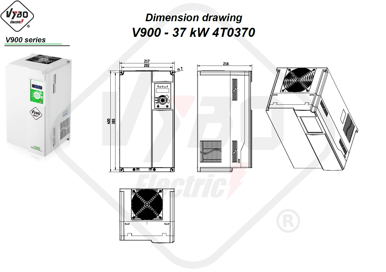 Disegno dimensionale 4T0370