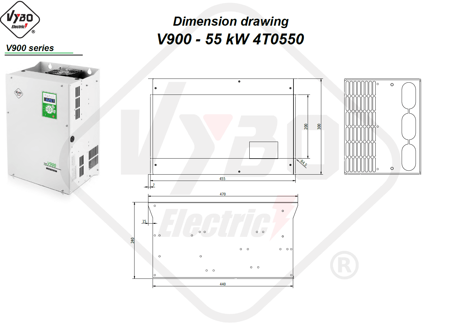 Disegno dimensionale 4T0550