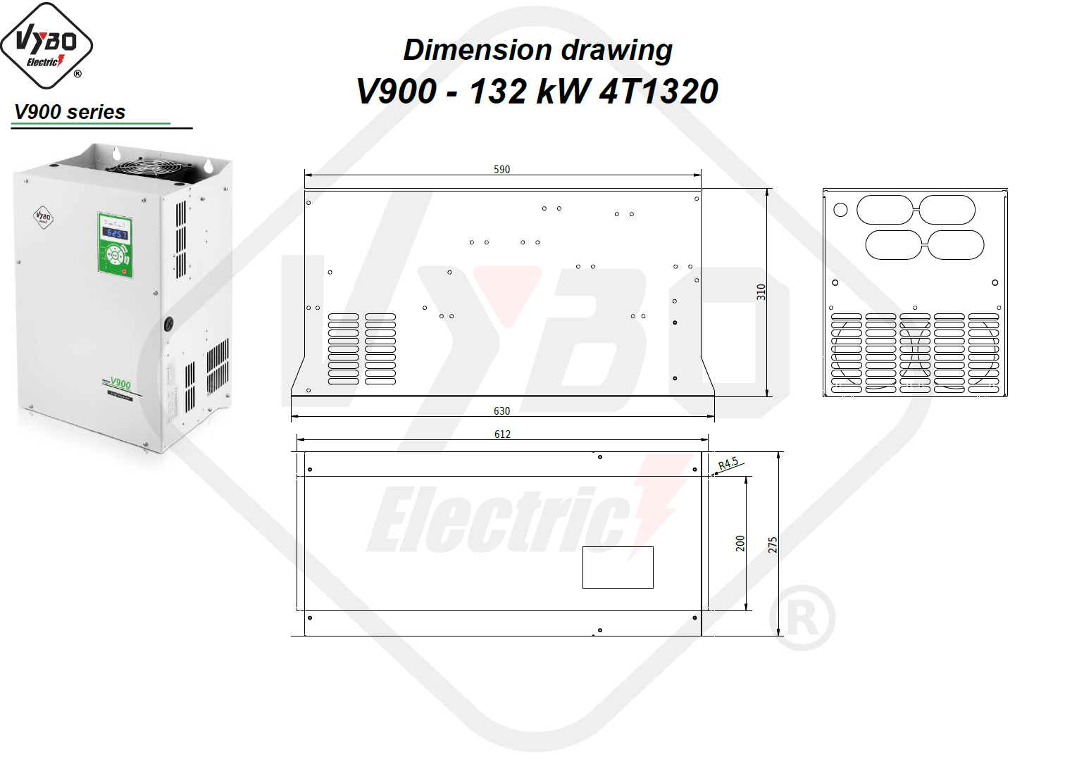 Disegno dimensionale 4T1320