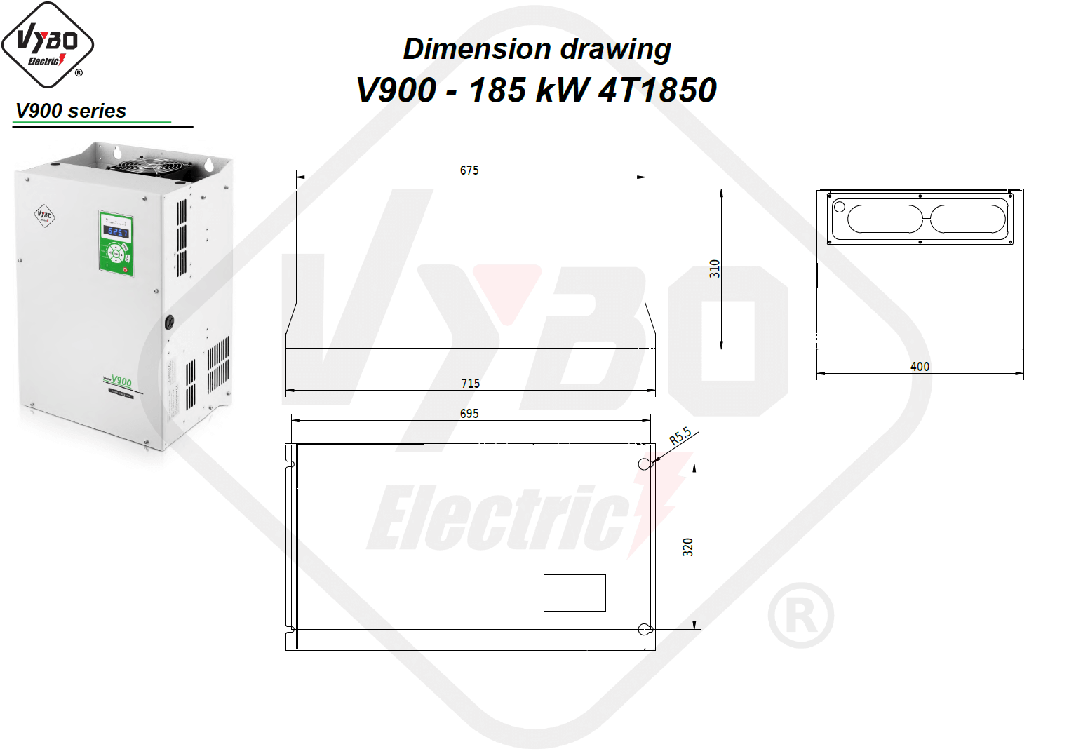 Disegno dimensionale 4T1850