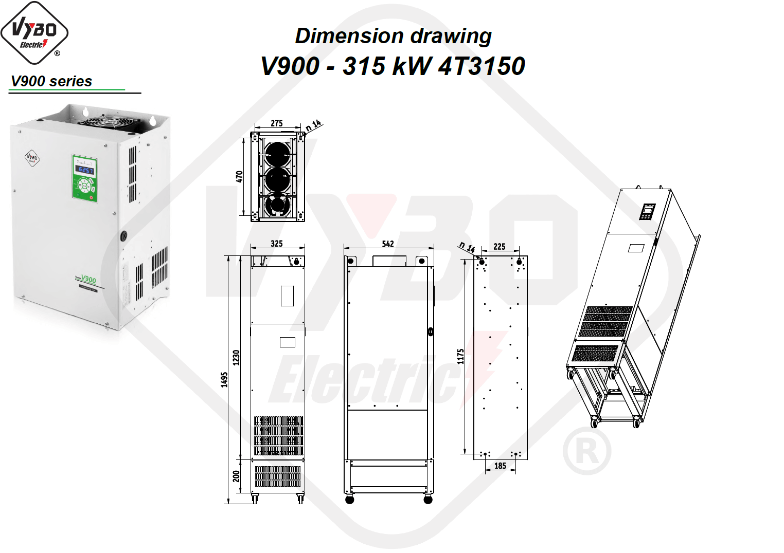 Disegno dimensionale 4T3150